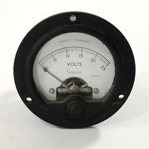 Simpson Volts Panel Meter SK 525-447 - Picture 1 of 6