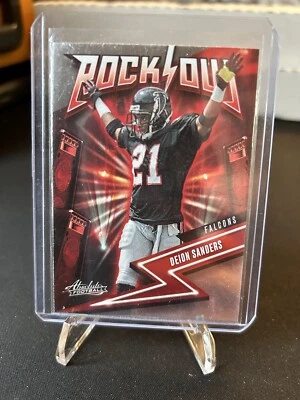 2023 Panini Absolute Rock Out #5 Deion Sanders - Image 1 of 2