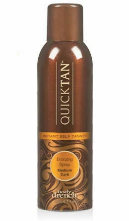Body Drench Quick Tan Instant Self Tanner Bronzing Spray - 6oz