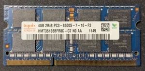 HYNIX 4GB SO-DIMM DDR3 PC3-8500S - Picture 1 of 1