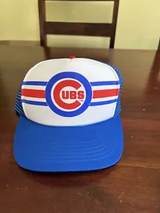 CUBS SNAPBACK HAT- MLB - CHICAGO ILLINOIS BASEBALL - Picture 1 of 4