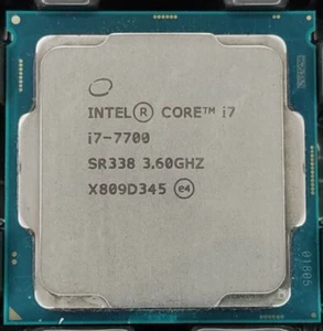 Processeur CPU quadricœur Intel SR338 Core i7 7700 3,60 GHz LGA1151 - Photo 1/1