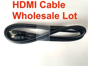 LOT Bundle - HDMI to HDMI Cable Male 6Ft 1.8m Long 4K HD Dell 5 10, 25, 50, 100 - Picture 1 of 13