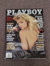 Vintage Playboy Magazine December 1993 Erika Eleniak Arlene Baxter Limbaugh