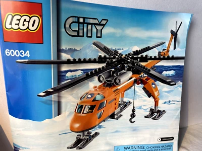 LEGO CITY - Equipo de helicóptero y trineo ártico (Juego #60034) Foto 1 de 4