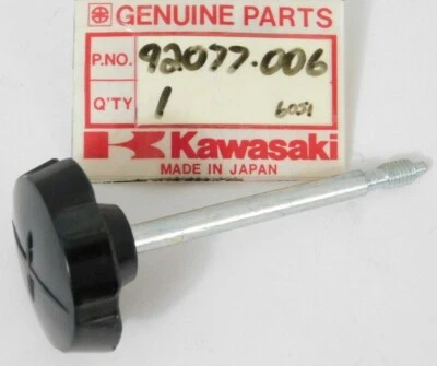 1 NOS Genuine Kawasaki D1 100 & J1 85 & G1 Side Frame Cover Knob OEM 92077-006 - Image 1 of 3