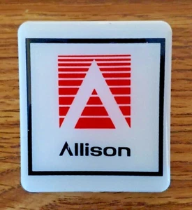 Vintage Allison Vektor Logo Kunststoff Mappe Clip - Bild 1 von 4