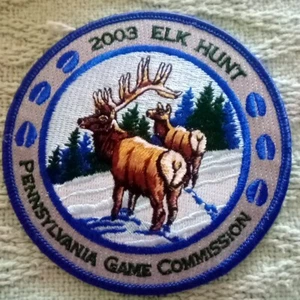 Pennsylvania Game Commission 2003 Elk Hunt Patch - Picture 1 of 2