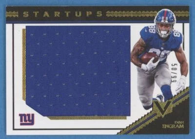 2017 Panini Vertex Startups Evan Engram 50/99 New York Giants #ST-40 - Image 1 of 2