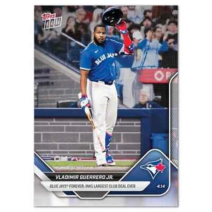 Tarjeta 69 Vladimir Guerrero Jr. Mayor Oferta de los Azulejos 2025 MLB Topps AHORA - Imagen 1 de 2