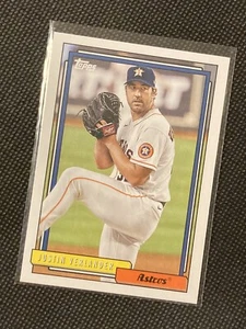 2021 Topps Update Justin Verlander Houston Astros 1992 Redux Card # T92-22 - Picture 1 of 4