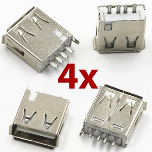 Ladebuchse USB 2 Type A Einbaubuchse Drucker Stecker Jack Socket Connector - Bild 1 von 1