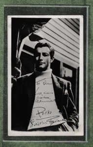 1930 M.G.M. Actor Robert Taylor Autographed No.28 Hollywood Snapshots Postcard - Picture 1 of 3