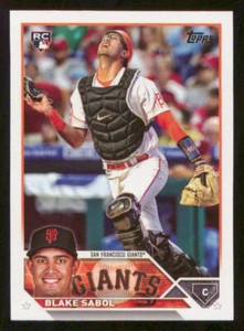 2023 Topps Update #US201 Blake Sabol Rookie San Francisco Giants - Picture 1 of 2
