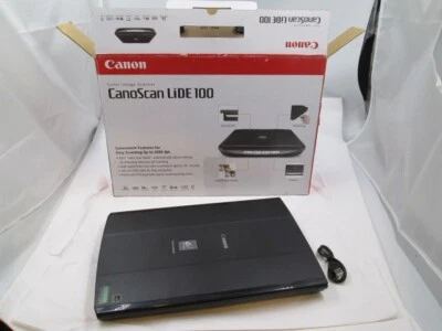 CANON Color Image CanoScan LiDE 100 Flatbed Scanner - Image 1 of 4