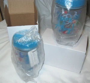 Vera Bradley BICCHIERI VINO TUMBLER Shore Thing Sip Ahoy SET DI 2 coperchi senza BPA nuovi con etichette - Foto 1 di 5