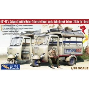 Gecko Models 35GM0113 1/35 Saigon Lambro 550 Shuttle Motor-Tricycle Depot - Picture 1 of 1
