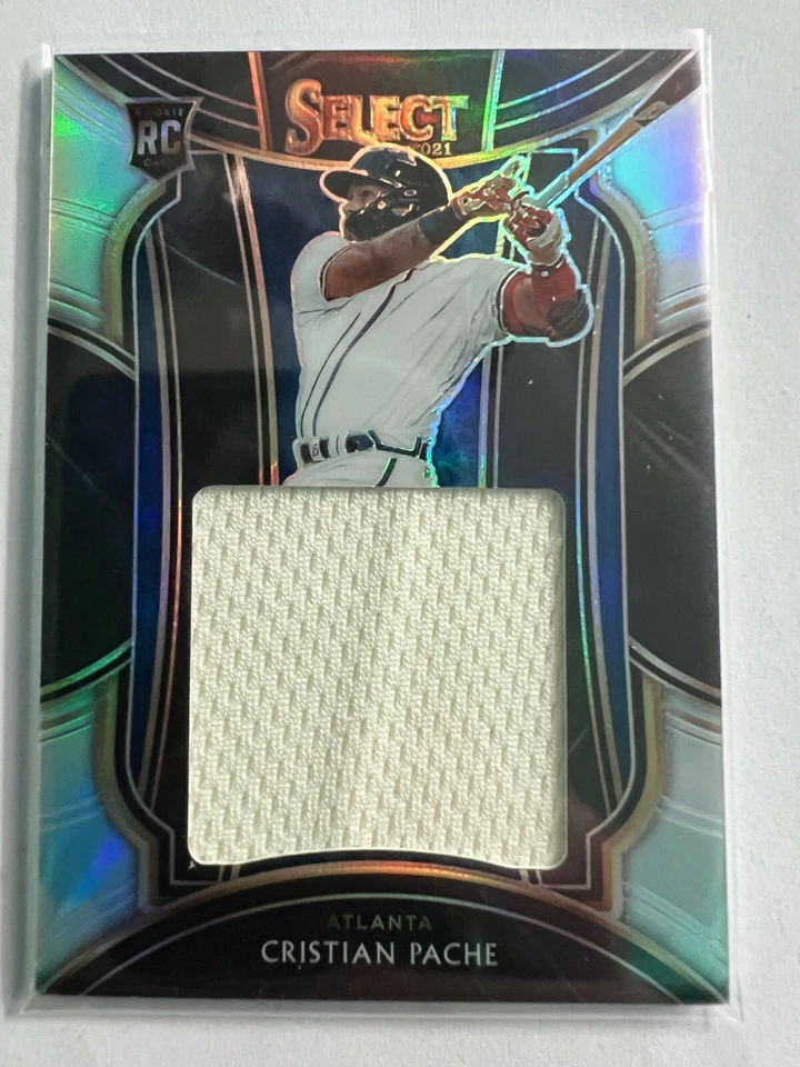 A100,536 - 2021 Select Rookie Jumbo Jersey Holo #13 Cristian Pache/250 - Image 1 of 1