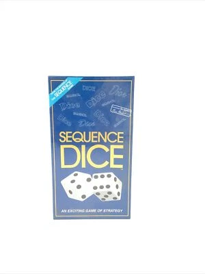 Sequence Dice Family Board Game Jax Ltd. Strategy & Luck 1999 - Image 1 of 3