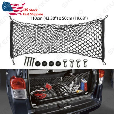 Car Accessories Envelope Style Trunk Cargo Net Storage Organizer Universal US - Image 1 of 4