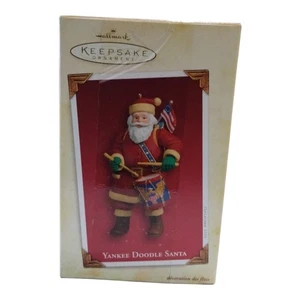 Hallmark Keepsake Christmas Ornament Yankee Doodle Santa USA Patriotic 2005 - Picture 1 of 3