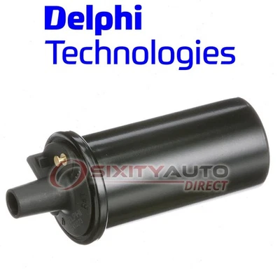 Delphi Ignition Coil for 1985-1987 Ford F-350 5.8L 7.5L V8 Wire Boot Spark tu Foto 1 de 4