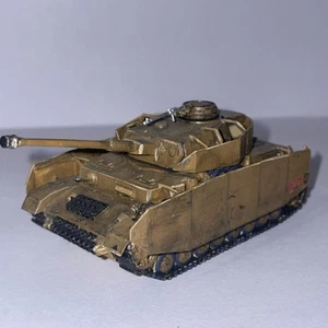 Carro armato tedesco Panzer IV SECONDA GUERRA MONDIALE - scala 1/76 - costruito e dipinto - 73240 - Foto 1 di 9