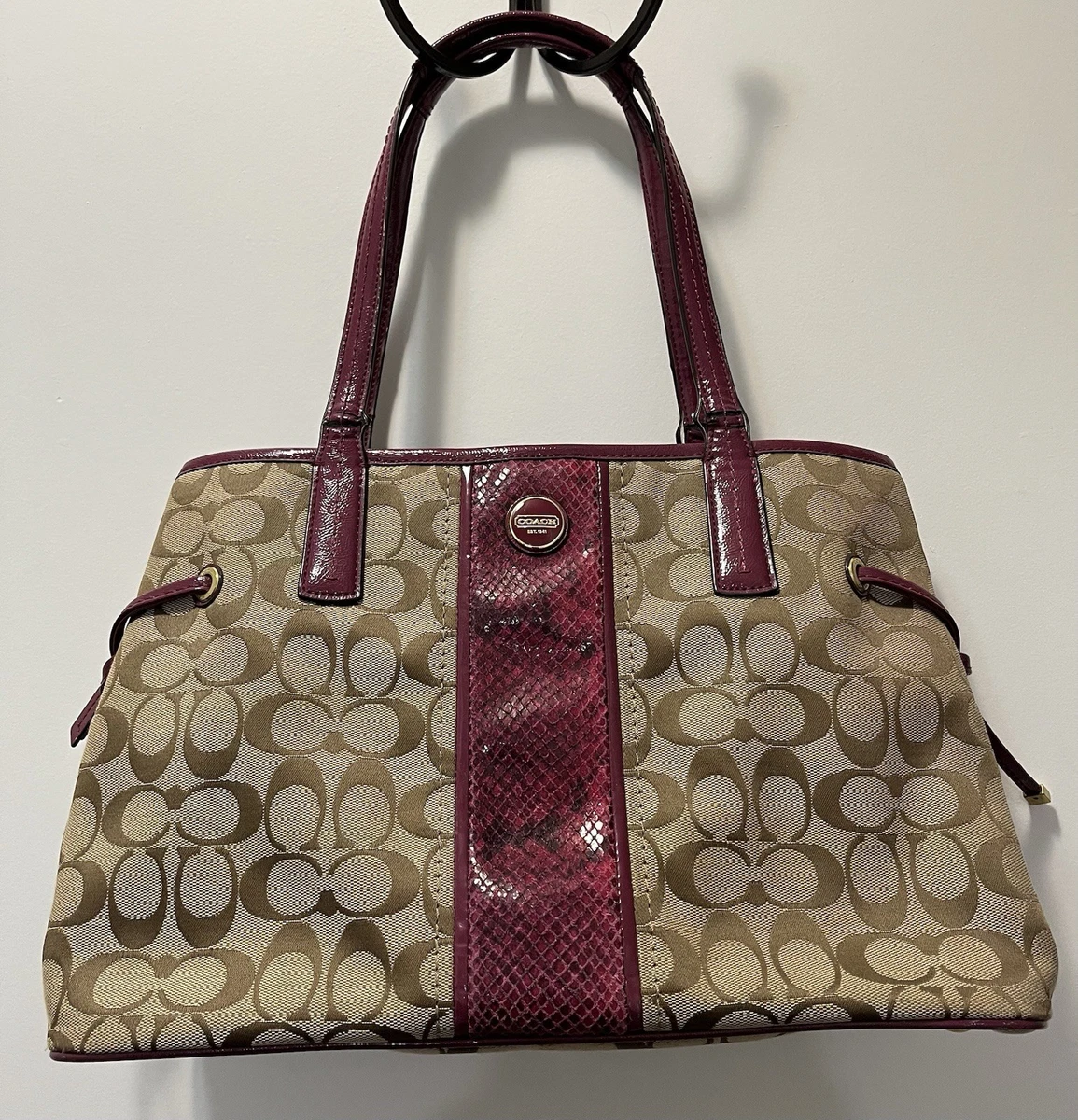 Coach Python Bags & Handbags for Women for sale | eBay