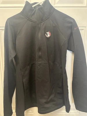 COLUMBIA SPORTSWEAR 1/2 Cremallera L/S Bolsillo Ropa Activa Florida Seminole Top Negro XL Foto 1 de 4