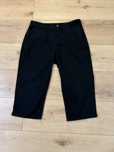 Ralph Lauren Damen Caprihose Größe 12 schwarz - Bild 1 von 5