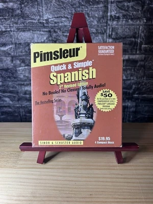 PIMSLEUR QUICK AND SIMPLE SPANISH 2ND REVISED EDITION (4 DISCS) - Image 1 of 2