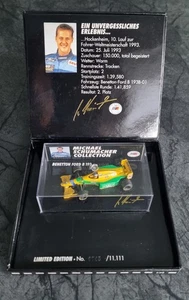 MSC Michael Schumacher Collection 64 Nr. 11 Benetton B193 1:64 Vitrinenstück - Bild 1 von 4