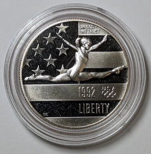 1992 S Olympic Proof Half Dollar - Picture 1 of 5