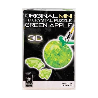 Bepuzzled Puzzle Original Mini 3D Puzzle - Green Apple NM - Image 1 of 2