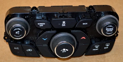 Chrysler 200 2015-17 OEM calentador de aire acondicionado temperatura control de clima panel de interruptor HVAC Foto 1 de 3