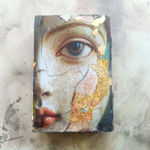 Bloque de memoria arte de pared hogar diseño interior muñeca 6x4 pulgadas - Imagen 1 de 22
