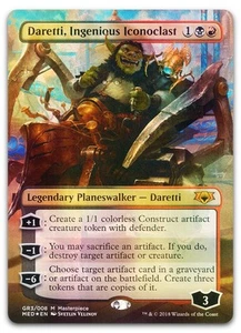 Daretti, Ingenious Iconoclast #GR3 (Foil) NM Mythic Edition Guilds Ravnica - Picture 1 of 1