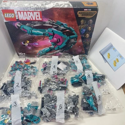 LEGO Marvel Super Heroes 76255 The New Guardians' Ship Damaged Box Sealed Bags - Image 1 of 4