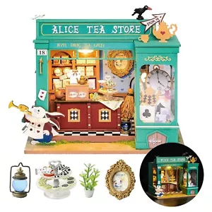 Rolife DIY-Puppenhaus-Set im Maßstab 1:24 Modellbau-Puppenhaus mit LED-Handwerk - Imagen 1 de 8