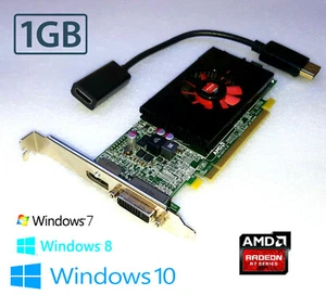 Dell Vostro 220 230 260 420 430 460 470 HD 1GB DVI DP HDMI 128-Bit Video Card - Picture 1 of 1