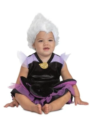 Disfraz Úrsula Niño Bebé Infantil Niñas Talla 6-12 Meses NUEVO La Sirenita  Foto 1 de 4
