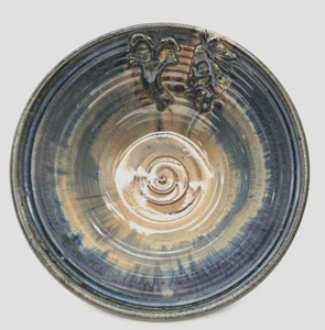 Roger Butler (RB) Fire in the Sky Art Pottery Bowl - Picture 1 of 6