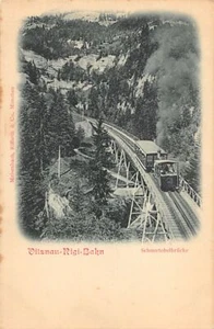 Schweiz - Vitznau-Rigi-Bahn (LU) Schnurtobelbrücke - Verlag Meisenbach, Riffarth - Picture 1 of 2