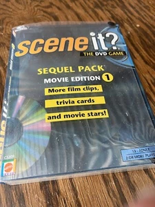 Scene It ? The DVD Game Sequel Pack Movie Edition by Mattel EUC - Picture 1 of 4