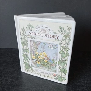 (541) Royal Doulton Jill Barklam Brambly Hedge Spring Story Book Money Box - Picture 1 of 6