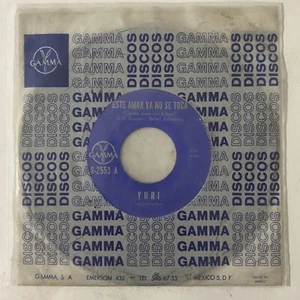 YURI - ESTE AMOR YA NO SE TOCA - 1982 MEXICAN 7" SINGLE CS, LATIN POP - Picture 1 of 4