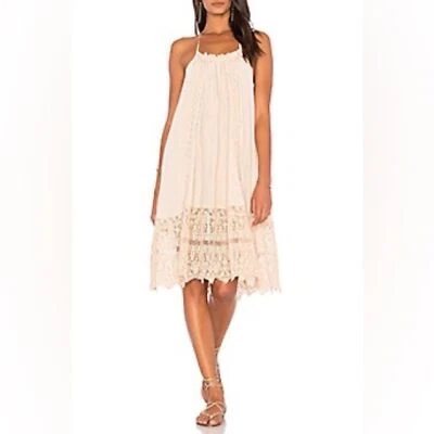 Jen’s Pirate Booty Crochet Dress S Lace Reverence Halter Midi REVOLVE Beach Boho - Image 1 of 4