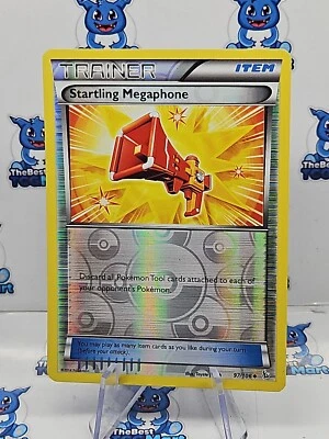 Startling Megaphone - 97/106 - Reverse Holo Pokemon XY Flashfire LP - Image 1 of 2
