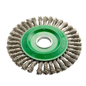 125mm x 6mm x 22.23mm Pipeline Stainless Steel Wheel Brush - 5 Each 363992 - Picture 1 of 7