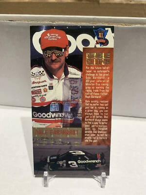 DALE EARNHARDT ; 1994 PRESS PASS OPTIMA XL DOUBLE CLUTCH INSERT CARD No. DC1/6 - Image 1 of 2
